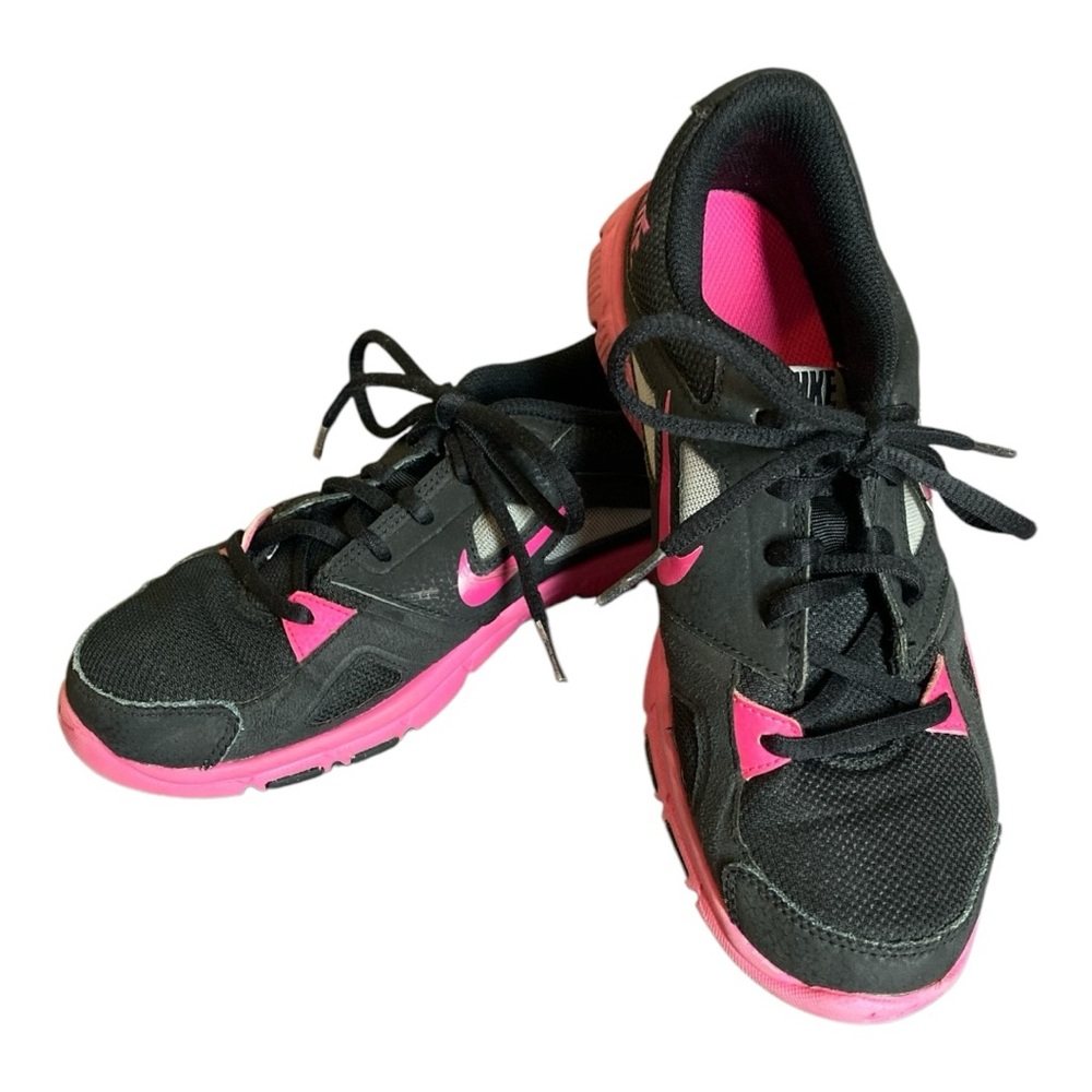 Black & Pink Nike Sneakers Size 4.5 Y